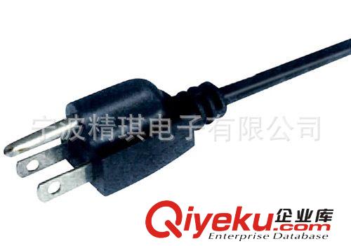 生產(chǎn)電源線插頭 日本SPE插頭電源線  日本認(rèn)證二芯電源線原始圖片3