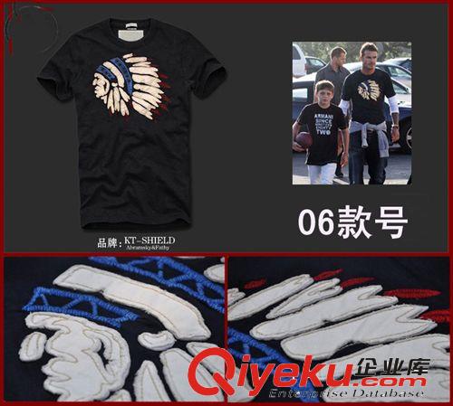 AF外貿(mào)尾貨 af品牌短袖 af男裝純棉休閑短袖批發(fā) 夏裝工廠批發(fā)