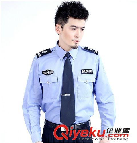 供應中山市春夏季透氣保安服佛山珠海制服門衛作訓練治安執勤襯衫原始圖片2