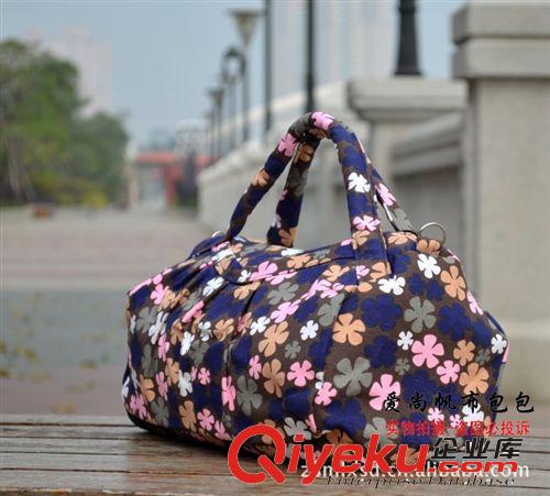 10405gd女式大容量碎花帆布包手提小包斜跨包新款品牌時尚女包