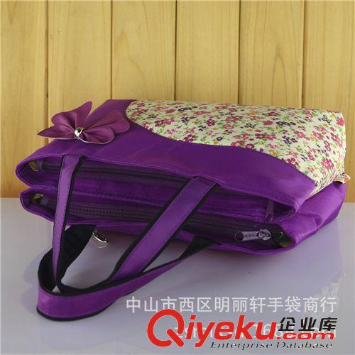 951韓版印花蝴蝶結(jié)女包手提包批發(fā)雙層外貿(mào)手拎夏季手提小包批發(fā)