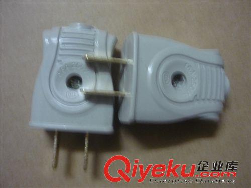 廠家供應 棉湖二極電源插頭 轉動式、固定式原始圖片2