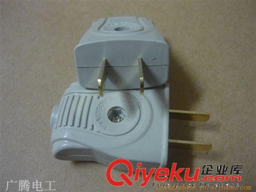 廠家供應 棉湖二極電源插頭 轉動式、固定式原始圖片3