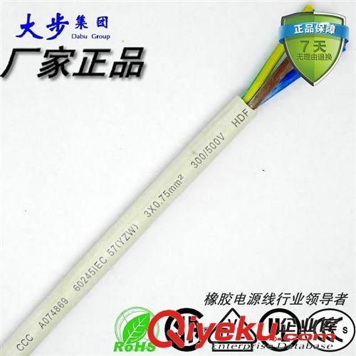 LED適用 戶外橡膠線 YZW H05RN-F 3*1.0電源線 佛山各地直銷原始圖片3