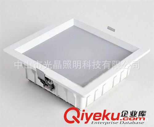 廠家直銷 LED方形筒燈 12W LED天花射燈  LED天花筒燈 室內(nèi)照明原始圖片2