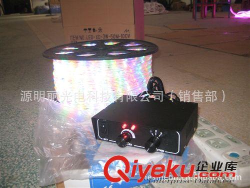 工廠直銷LED彩虹管 圓三線 36燈 彩色變換追逐效果  輪廓裝飾燈帶