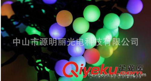 ［節日裝飾品 ］防水LED滿天星裝飾燈串，220V 圓球燈串原始圖片2