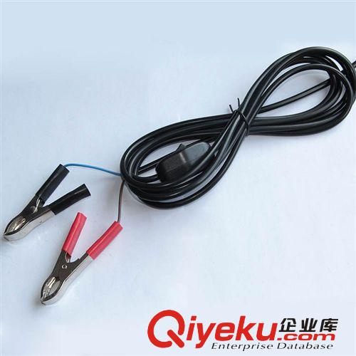 【廠家直銷】油水泵插頭電源線  魚夾線原始圖片2