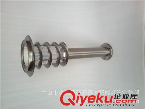 供應新款 太陽能草坪燈外殼  草坪燈燈具外殼 不銹鋼草坪燈配件原始圖片3