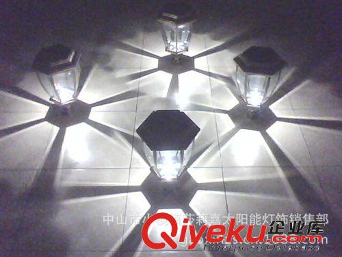 供應新款太陽能柱頭燈 歐式 柱頭燈墻頭燈 led門柱燈原始圖片3