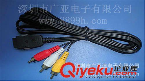 AV線 音頻線 視頻線 一對三視頻線 四極對紅綠藍RCA
