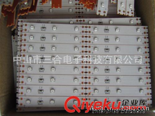 廠家直銷LED廣告模組PCB板，3燈3528   5-6LM的LED廣告模組半成品