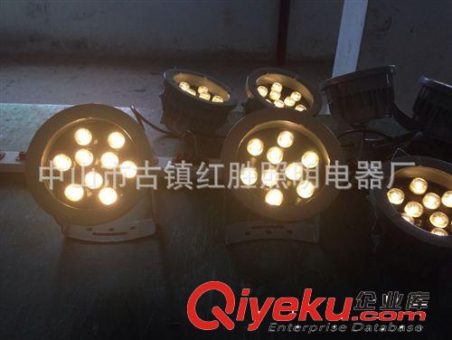 生產廠家供應9W防水大功率LED投光燈 LED射燈 戶外亮化工程投射燈原始圖片2