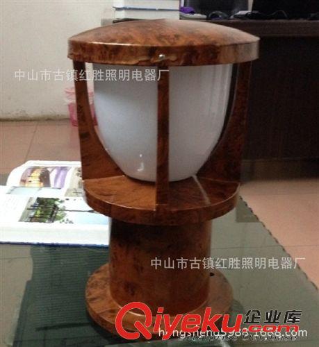專業(yè)生產(chǎn)戶外高質(zhì)量木紋漆草坪燈  鑄鋁草坪燈 草坪燈  廠家直銷原始圖片2