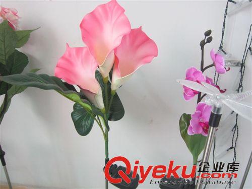 太陽(yáng)能LED馬蹄花、太陽(yáng)能仿真馬蹄花、花園燈、庭院燈