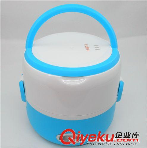 電熱飯盒 塑料飯盒 小型迷你電子飯盒 迷你小電飯煲火熱招商原始圖片2