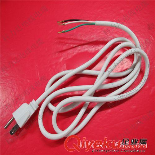 白色臺(tái)灣三插電源線原始圖片2