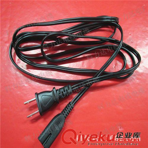 深圳電源線廠家直銷(xiāo)平行線 日本兩插八字尾電源線 7A125V原始圖片3
