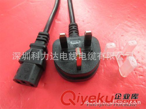 現(xiàn)貨1.5米英式插品字頭電源線原始圖片2