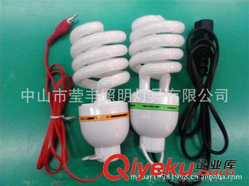 中山节能灯厂家批发低压12V、24V、36V、48V中半螺混合粉节能灯