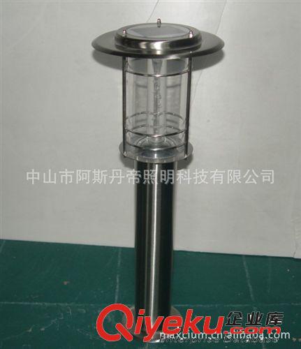 供應(yīng)優(yōu)質(zhì)太陽能LED不銹鋼戶外庭院燈，草坪燈，花園草地燈原始圖片3