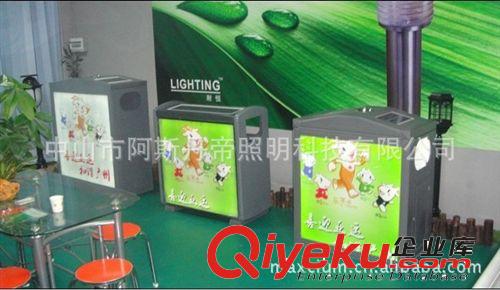 廠(chǎng)家生產(chǎn)太陽(yáng)能廣告垃圾箱，LED燈箱，收集箱，果皮環(huán)衛(wèi)箱原始圖片3