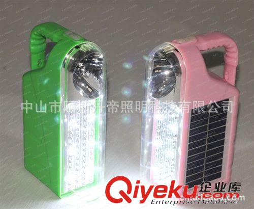 太陽能手電筒，LED強光野營燈，露營燈，手提應急燈