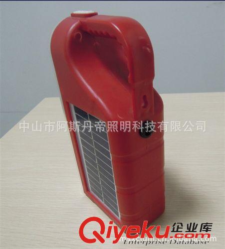 太陽能強光手電筒，LED手提式也應露營燈，應急燈原始圖片2