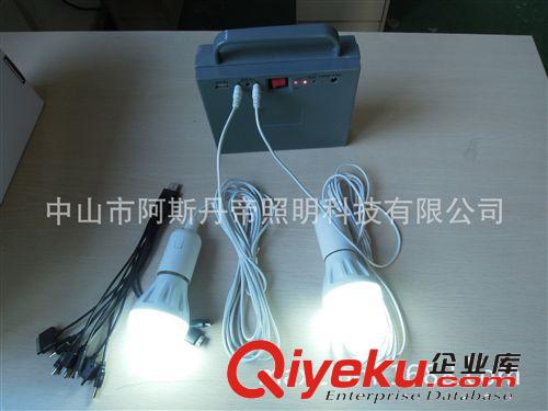 戶外便攜式小型太陽能發(fā)電系統 室內外照明 LED球泡家用發(fā)電系統