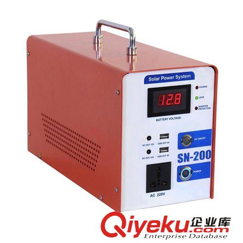 廠家直銷200W太陽能發(fā)電機 家用發(fā)電機系統(tǒng) 便攜式太陽能發(fā)電系統(tǒng)原始圖片2