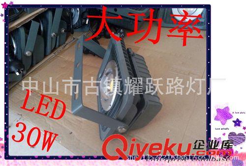 LED大功率集成戶外防水投光燈灰色 投光燈 led投光燈 投射燈 led原始圖片2