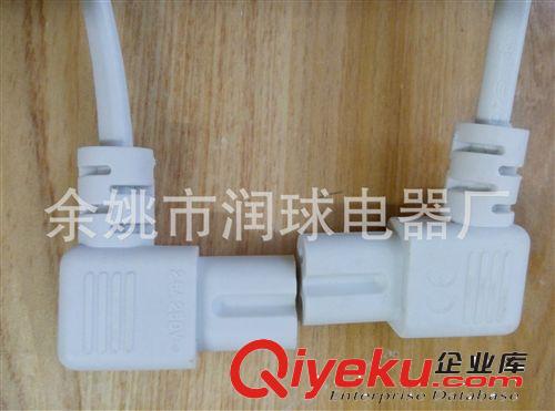 【連接器】本廠專業生產八字插彎頭八字尾插頭 電腦連接器原始圖片2