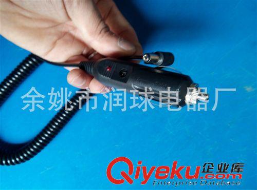 【優(yōu)惠供應(yīng)】美式點(diǎn)煙器彈簧線 彎工電源線 DC5.5/2.1插頭原始圖片2