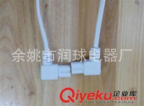 【連接器】本廠專業生產八字插彎頭八字尾插頭 電腦連接器原始圖片3
