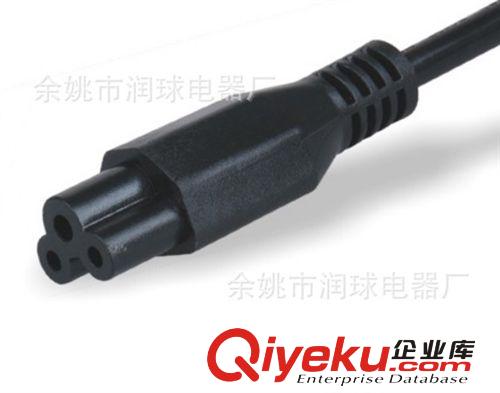 多國IEC連接器尾插 AC兩級插頭 兩芯電源線插頭線原始圖片2