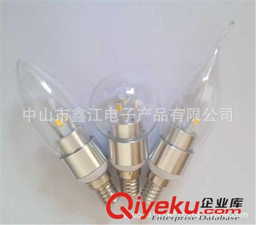 led3w/4W蠟燭泡 led球泡 供應(yīng)led照明燈 LED拉尾燈 三叉蠟燭燈原始圖片2