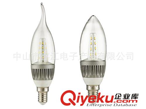 低價批發蠟燭燈 LED球泡燈3W LED拉尾燈泡 節能燈泡批發系列