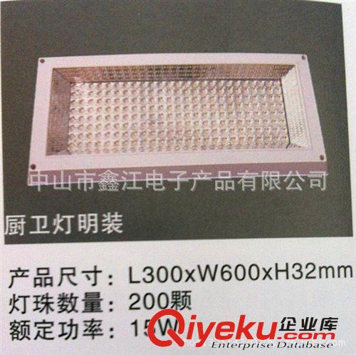 中山廠家促銷新款LED廚衛燈15W led新款吸頂燈 LED天花燈原始圖片3