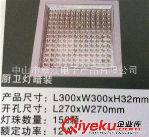 LED廠家直銷LED廚衛(wèi)燈 LED20W室內(nèi)燈 LED吸頂燈 LED燈具
