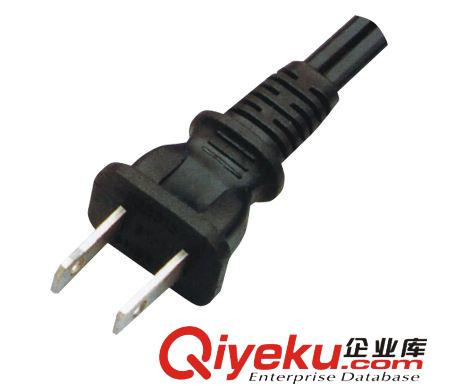 電源線UL認(rèn)證標(biāo)準(zhǔn)美式極性八字尾插頭原始圖片2