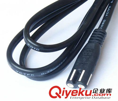 電源線UL認(rèn)證標(biāo)準(zhǔn)美式極性八字尾插頭原始圖片3