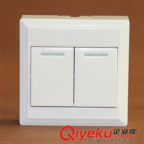 供應(yīng)SPK-004二聯(lián)雙控墻壁開(kāi)關(guān) 批發(fā)高品質(zhì)開(kāi)關(guān) 明裝家用開(kāi)關(guān)原始圖片2