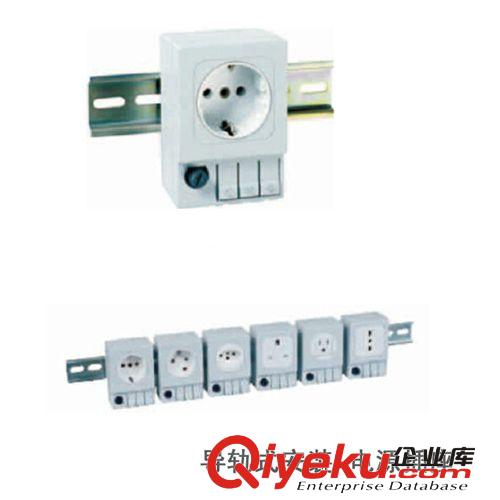 供應電源插座 工業電源插座 美標電源插座 導軌式安裝電源插座原始圖片2