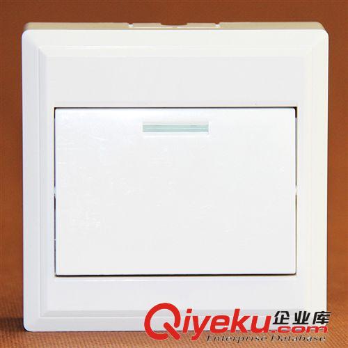 供應SPK-001一聯(lián)單控墻壁開關 86型明裝開關 批發(fā)一位單控開關原始圖片2