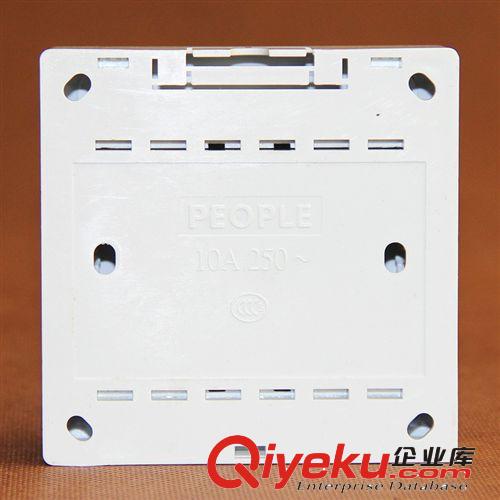 供應SPK-001一聯(lián)單控墻壁開關 86型明裝開關 批發(fā)一位單控開關原始圖片3
