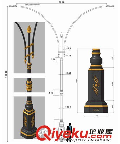 長期供應 節能高桿燈 高桿燈廠家 高桿燈生產廠家原始圖片2