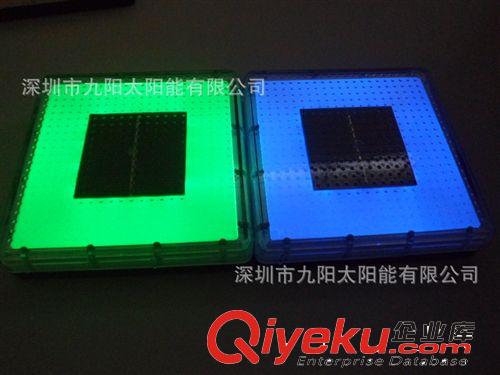 LED太陽能防滑地磚 防水防滑花園燈原始圖片2
