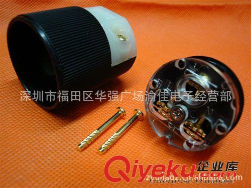 全新HUBBELL荷寶8215C HI-End 純紫銅美標電源插頭插尾一套原始圖片3