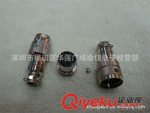 GX16-7芯對接航空插 7芯對接公插  7芯信號連接器原始圖片3