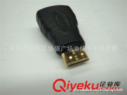 鍍金HDMI 母 轉(zhuǎn) MINI HDMI 公  HDMI轉(zhuǎn)換接頭